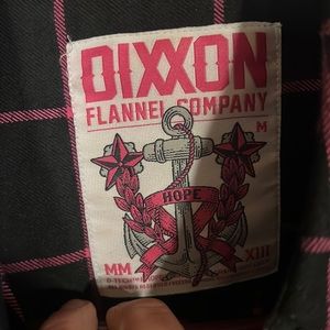 Womens M DIXXON HOPE FLANNEL